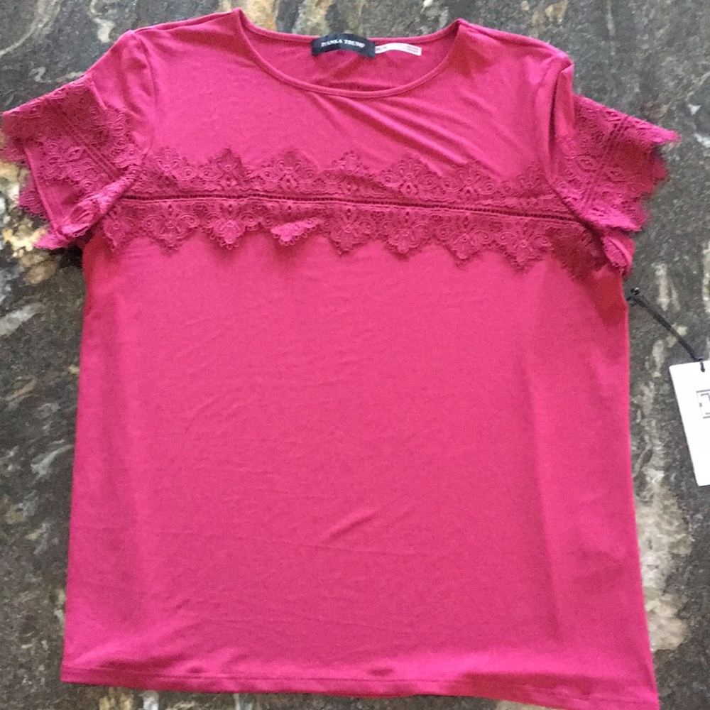 Ivanka Trump Dark Pink Shirt